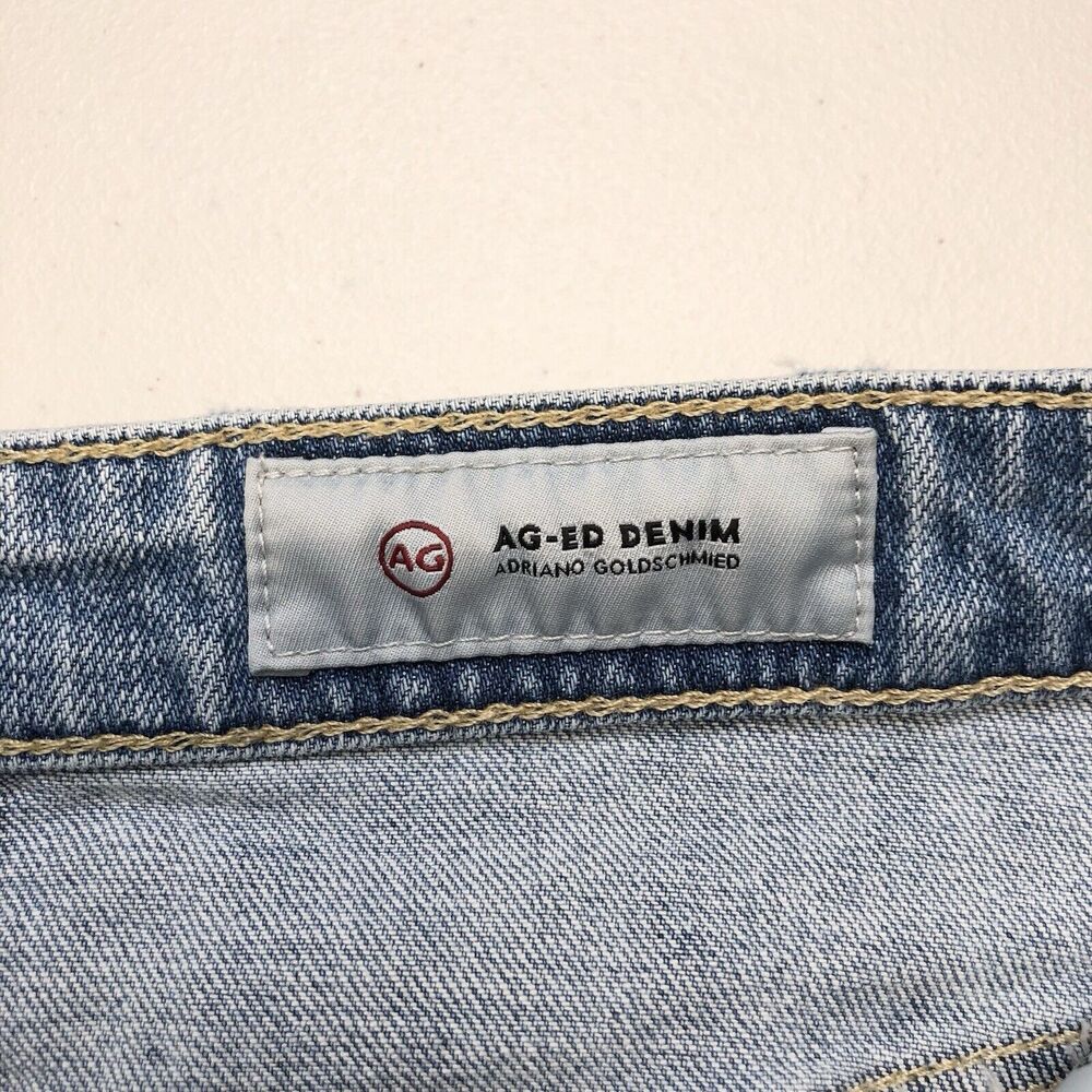 AG Adriano Goldschmied The Erin Distressed Denim Pencil Skirt Size 26R - Picture 2 of 10